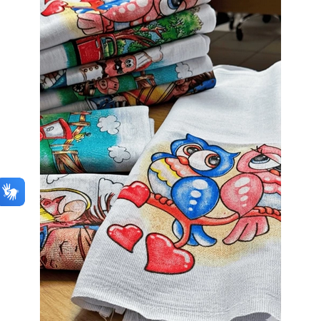 Kit 5 A 30 Panos de Prato Estampados 100% Algodão